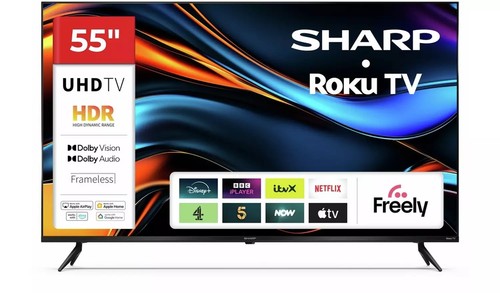 Sharp inch roku smart - 55, tv