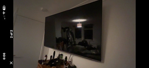 Large black wall mounted - lg, tv