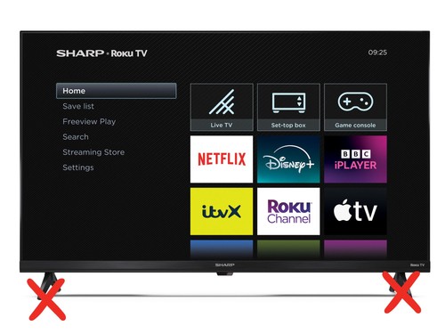 Sharp 32hd2125k 32in ready - hd,