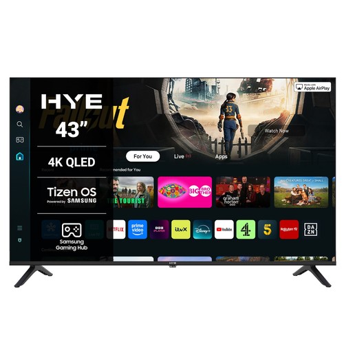 Hye inch qled smart - hye, 43"