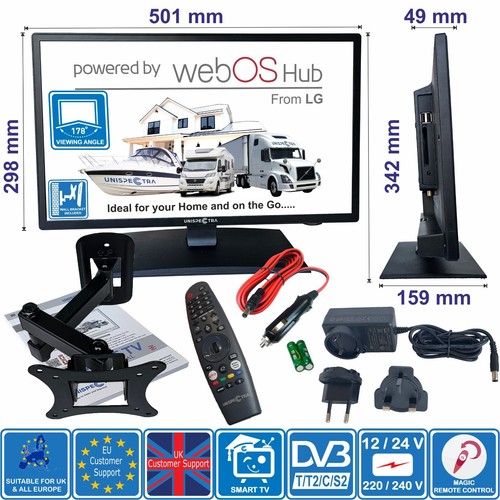 Unispectra smart tv - 22",