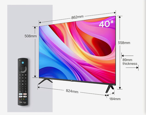 Tcl fire 40in led - tv,