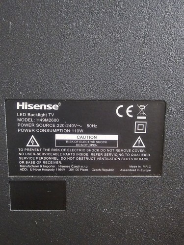 Hisense led h49m2600 - led, tv