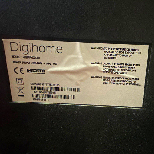Digihome 24in led - 24in, hd