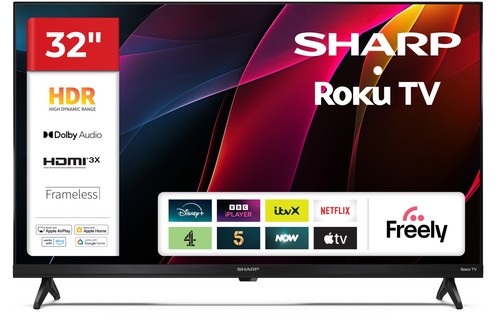 Sharp 32hd2025k roku ready - roku, hd