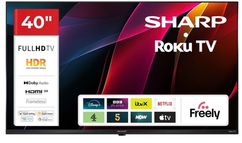 Sharp 40hd2025k roku full - sharp,