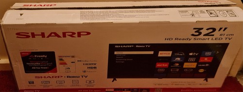 Sharp roku smart tv hd - 32",