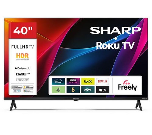 Sharp 40hd2125k 40in roku - sharp,