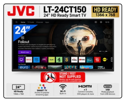 Jvc 24ct150 smart hd - jvc,