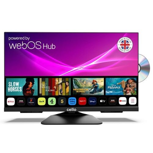 Cello inch smart dvd - tv,